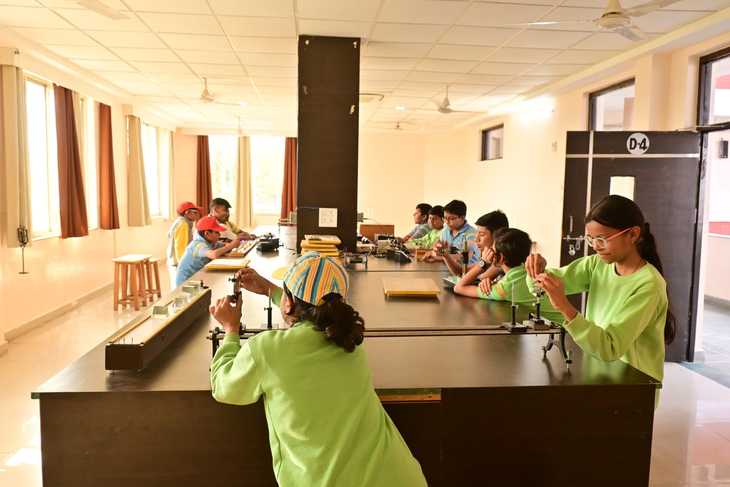 Students at GD Goenka Public School